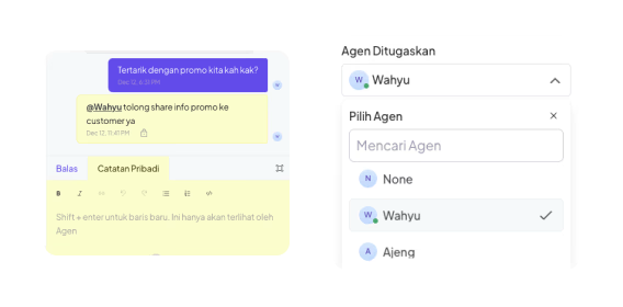 Kolaborasi dengan Tim